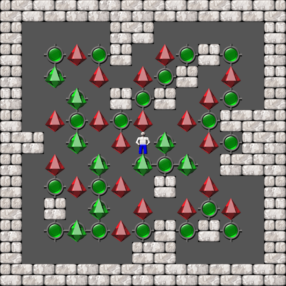 Сокобан Bugs509 collection уровень 37